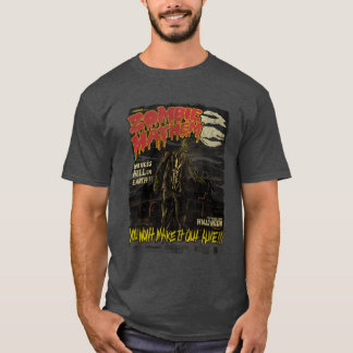 T-shirt Zombie Mayhem Rétro Halloween