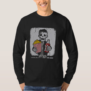 T-shirt Zombie Popcorn Soda - Vintage Déplaisant Cinema Ha