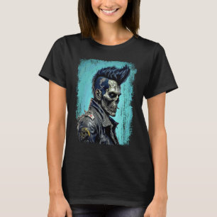 T-shirt Zombie Rock'n'Roll Apocalyptique