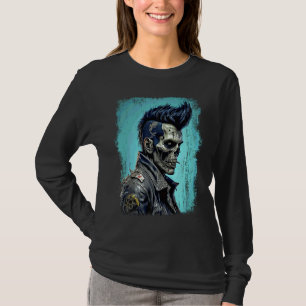 T-shirt Zombie Rock'n'Roll Apocalyptique