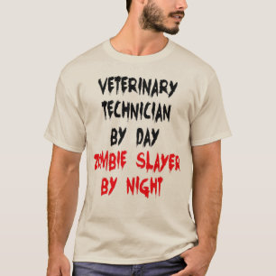 T-shirt Zombie Slayer Technicien vétérinaire