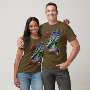 T-shirt Zombie sous couvert