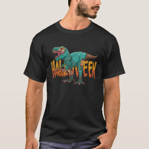 T-shirt Zombie T Rex Costume Halloween Hommes Femmes Enfan