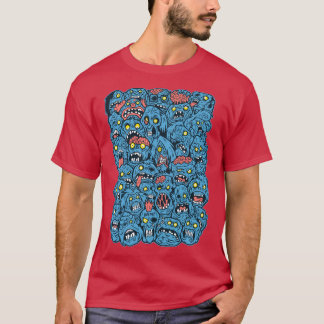 T-SHIRT ZOMBIEPALOOZA BLEU