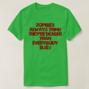 T-SHIRT ZOMBIES