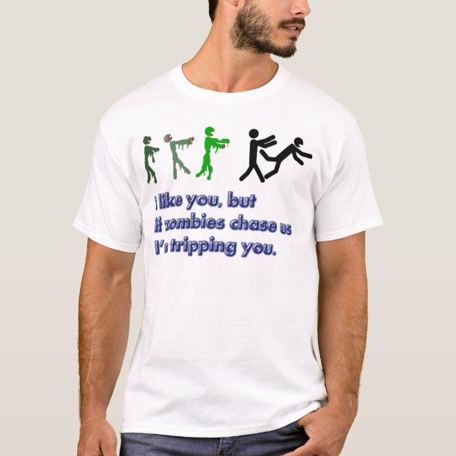 T-shirt Zombies trip Tee (Devant)