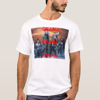 T-shirt Zombis pour Obama