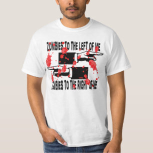 T-shirt Zombis tout autour de moi
