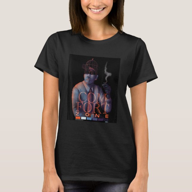 T-shirt Zone de confort (Devant)