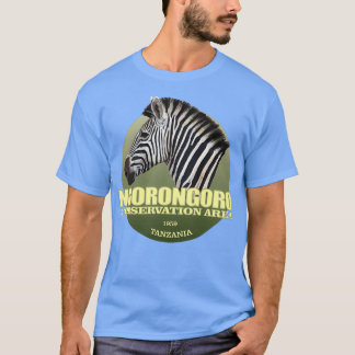 T-shirt Zone de conservation du Ngorongoro ZebraWT2
