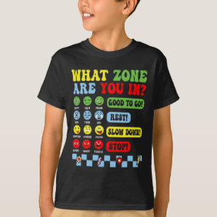 T-shirt Zone de régulation pour la santé mentale du consei