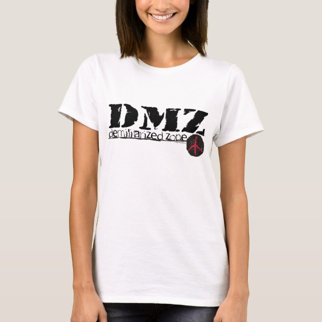 T-shirt Zone démilitarisée de DMZ aucune guerre aucun no (Devant)