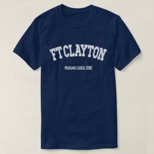T-shirt Zone du canal de Panama : Ft. Clayton Sweatshirt