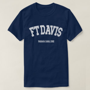 T-shirt Zone du canal de Panama : Ft. Sweatshirt Davis