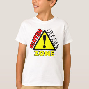T-shirt Zone franche de gluten (maladie coeliaque -