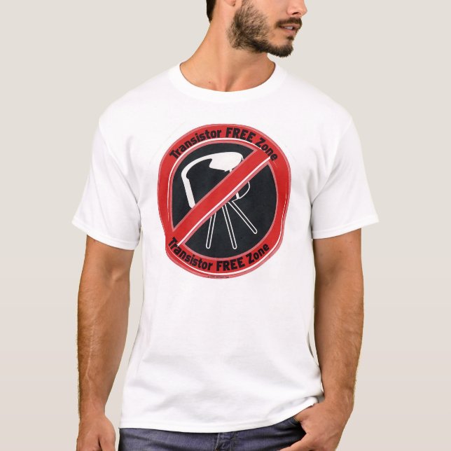 T-shirt Zone franche de transistor (Devant)