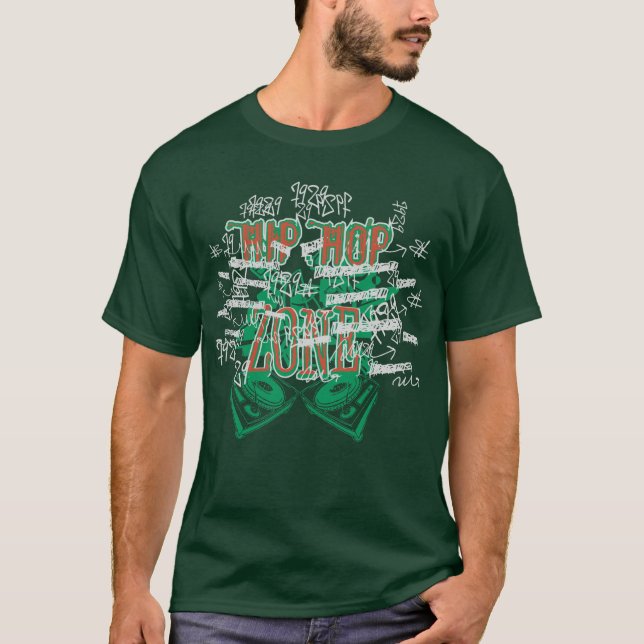 T-shirt Zone Hip hop (Devant)