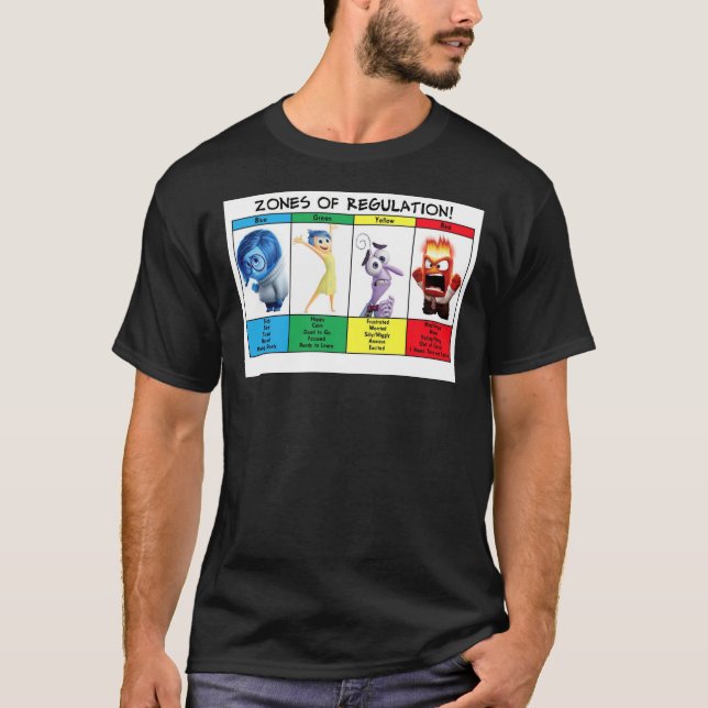 T-shirt Zones de réglementation Affiche (Devant)