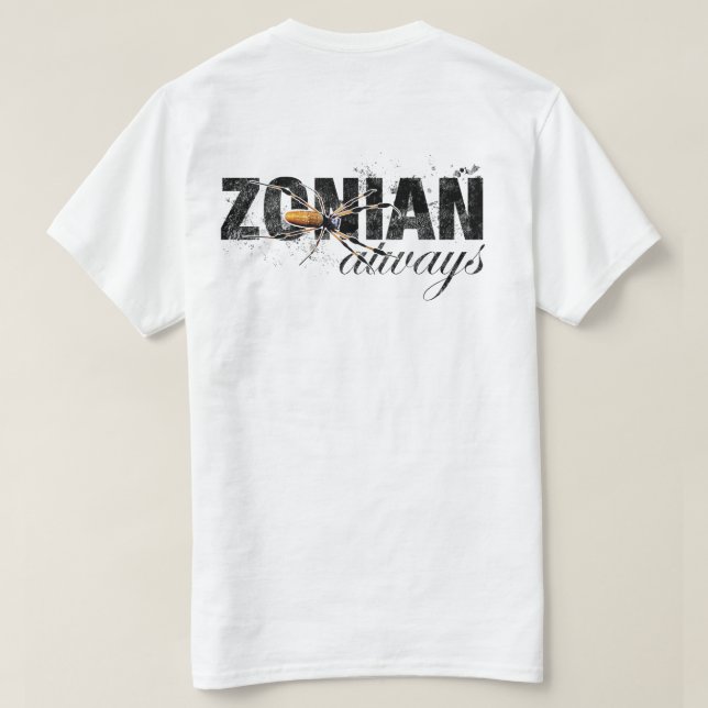 T-shirt Zonien toujours avec araignée (Design dos)