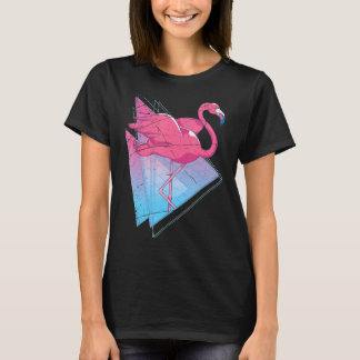 T-shirt Zoo Animal Oiseau tropical 80s Vaporwave Aesthétiq