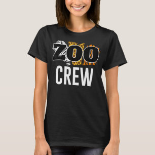 T-shirt Zoo Crew Safari Motif animal Zoologiste