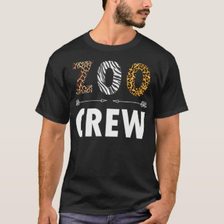 T-shirt Zoo Crew Safari Zoologiste Animaux