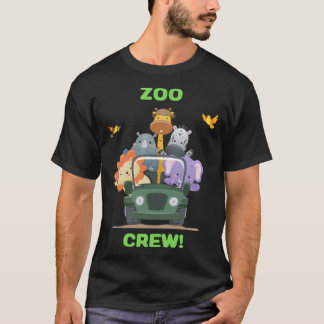 T-shirt Zoo Day Out  & Cute Zoo Crew