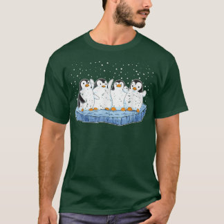 T-shirt Zoo des pingouins de neige Animal Antarctique Amou