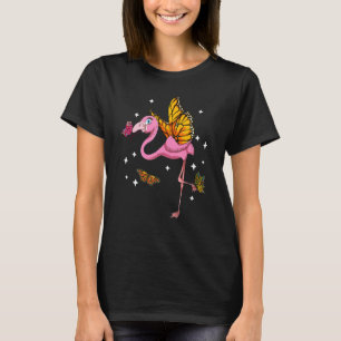 T-shirt Zoo d'oiseaux tropicaux Animal Magique Papillon Fl