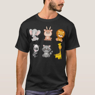 T-shirt Zoo Friendsshirt fille