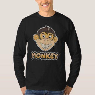 T-shirt Zoo singe animal Chimpanzé mignon singe