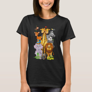 T-shirt Zoo Trip Cute Zoo Animals
