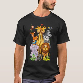 T-shirt Zoo Trip Cute Zoo Animals