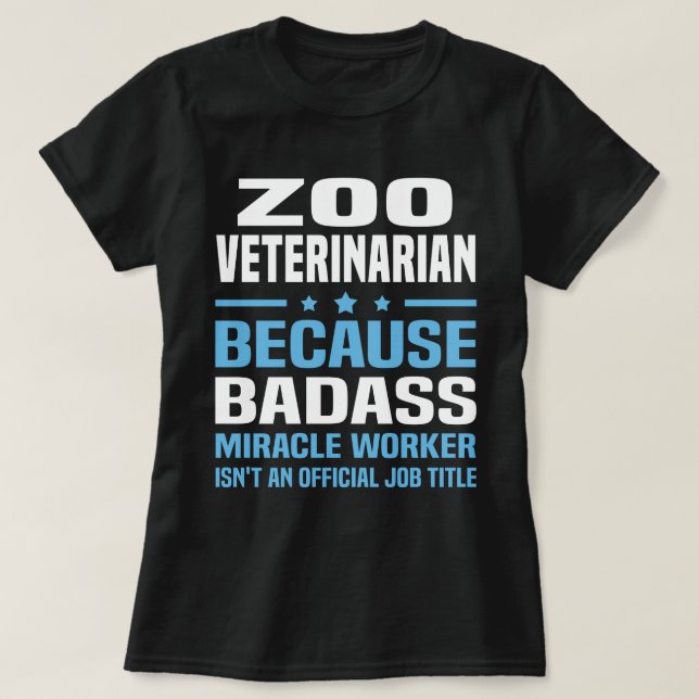 T-shirt Zoo vétérinaire (Design devant)