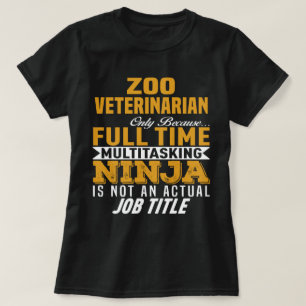 T-shirt Zoo Vétérinaire