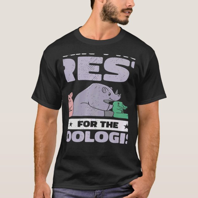 T-shirt Zoo Zoom Zoo Employee (Devant)