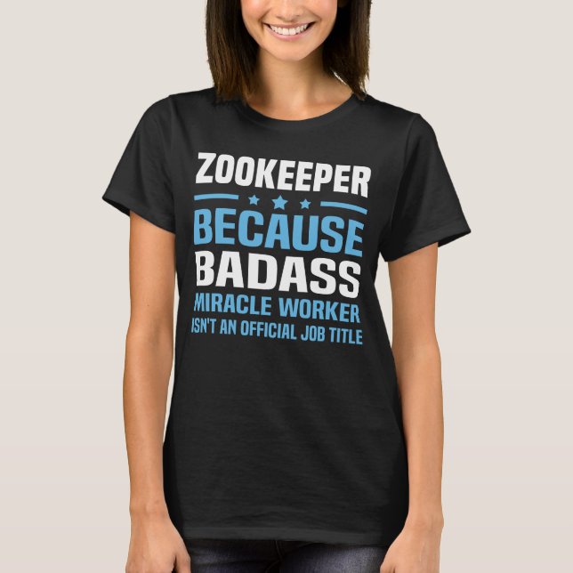 T-shirt Zookeeper (Devant)