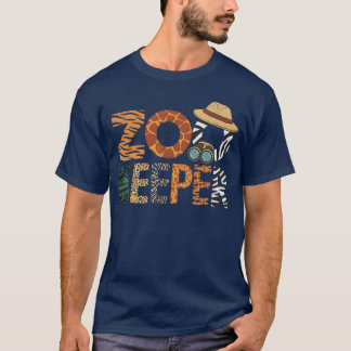 T-shirt Zookeeper Costume Vintage
