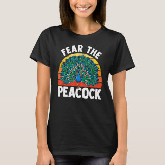 T-shirt Zookeeper Ornithologue Professionnel Peacock
