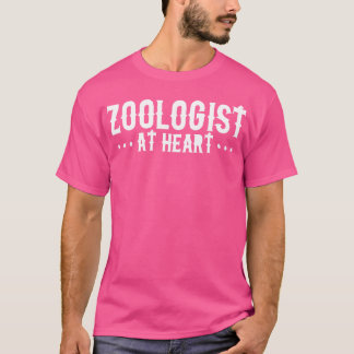 T-shirt Zoologiste Au Coeur