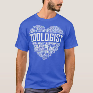 T-shirt Zoologiste Coeur