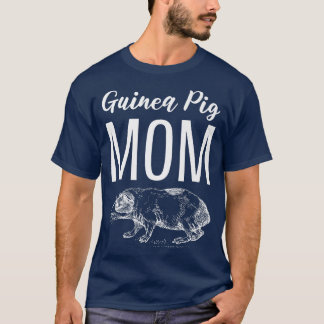 T-shirt Zoologiste de la mère guinéenne de porc
