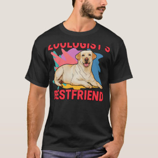T-shirt Zoologiste S Bestfriend Labrador Retriever Chien M
