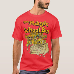 T-SHIRT ZOOM LE RÉTRO DU BUS DE L'ÉCOLE MAGIQUE