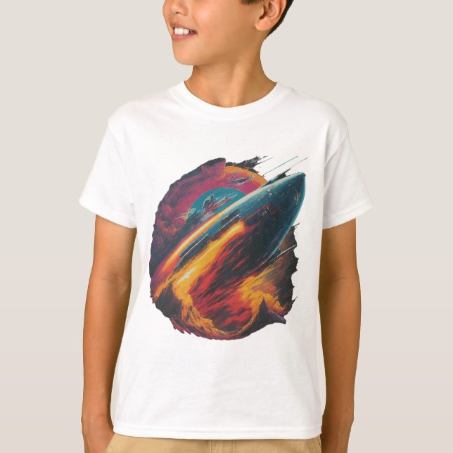 T-shirt Zoom sur le Zénith passé (Devant)