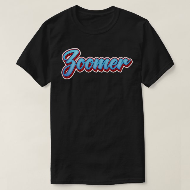 T-shirt Zoomer Zoomers (Design devant)