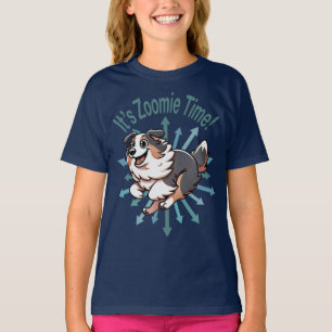 T-shirt Zoomie Time Australian Shepherd