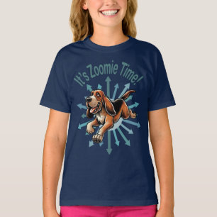 T-shirt Zoomie Time Hound Dog