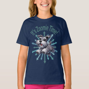 T-shirt Zoomie Time Miniature Schnauzer