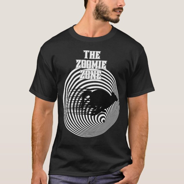 T-shirt Zoomie Zone Funny Chat (Devant)